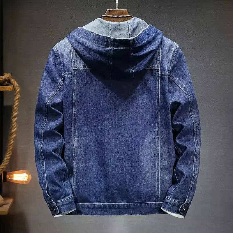 Urban Hooded Denim Jacket