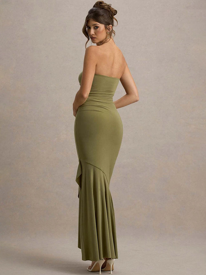 Nora Off-Shoulder Long Maxi Dress