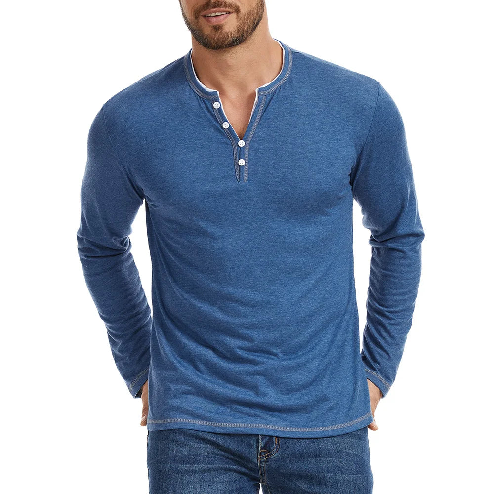 Luciano Henley Long Sleeve Shirt