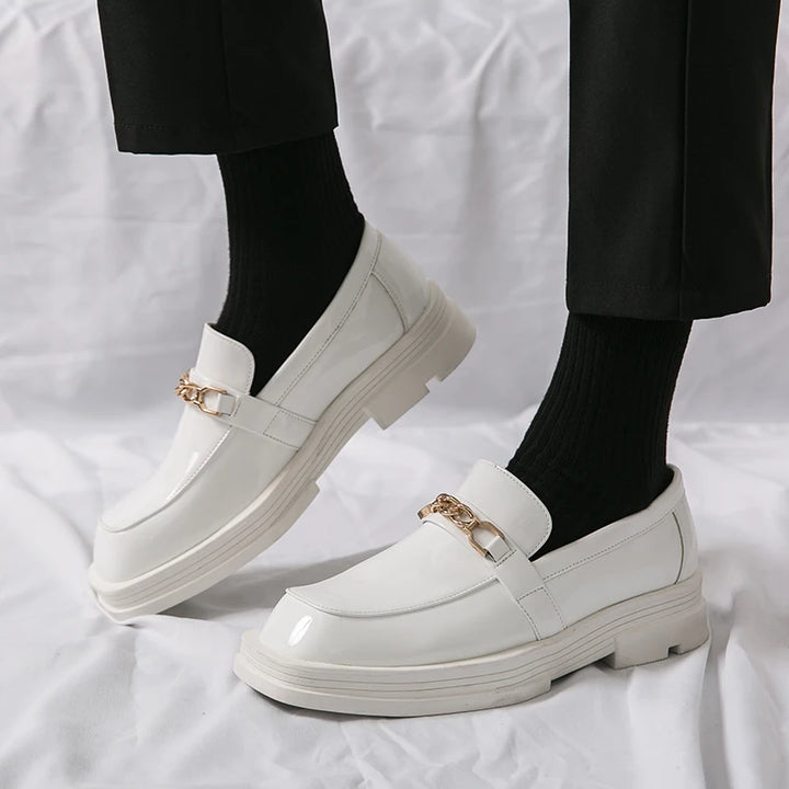Mason Leather Slip on Shoes