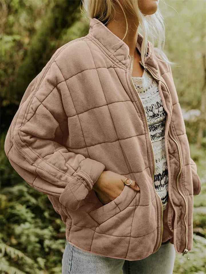 Juliet Women's Quilted Zipper Jacket