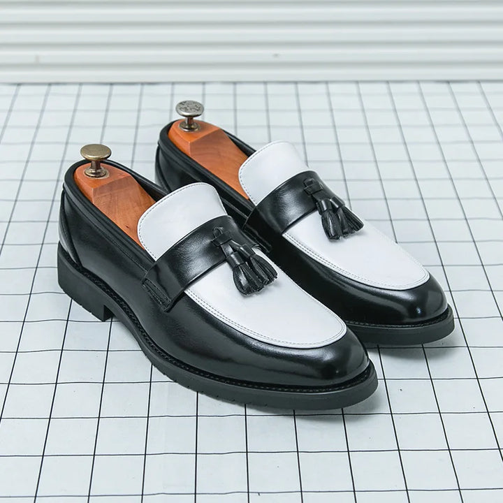 Lucero Leather Tassel Loafers
