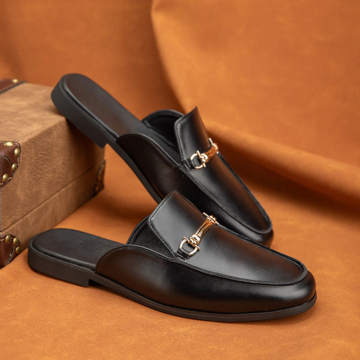 Jefferson Genuine Leather Summer Mules