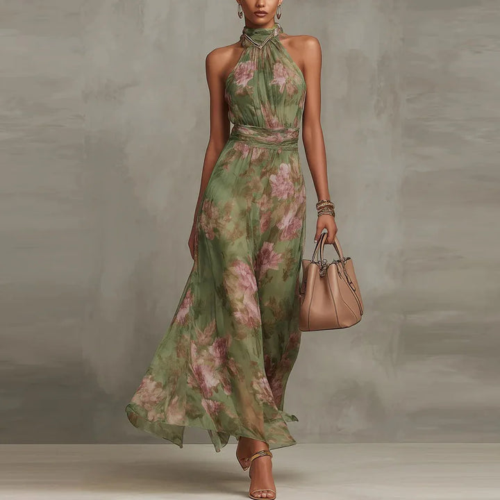 Madelyn Floral Maxi Wedding Guest Dress