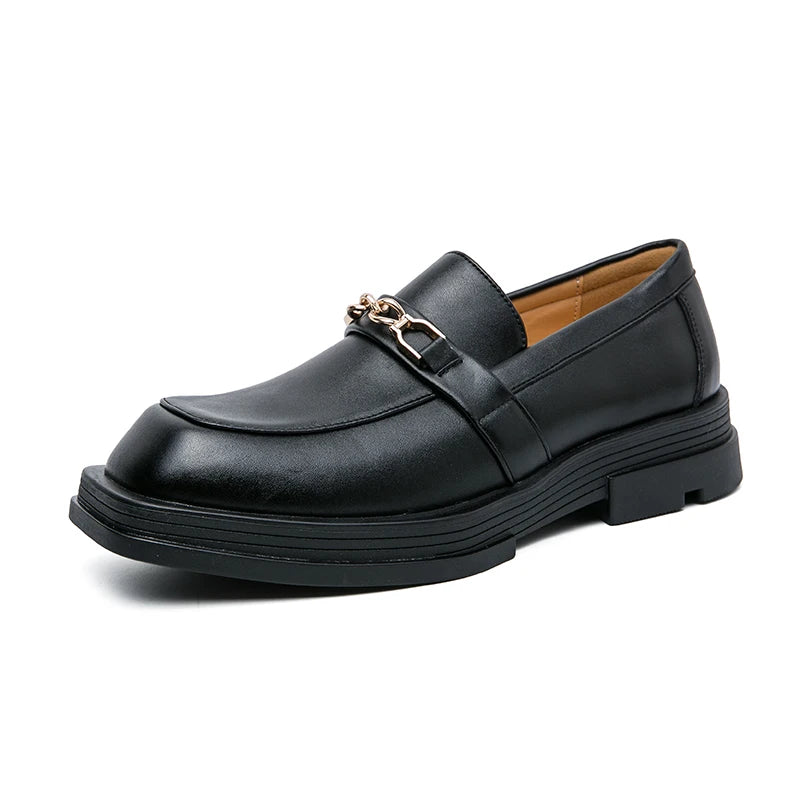 Mason Leather Slip on Shoes