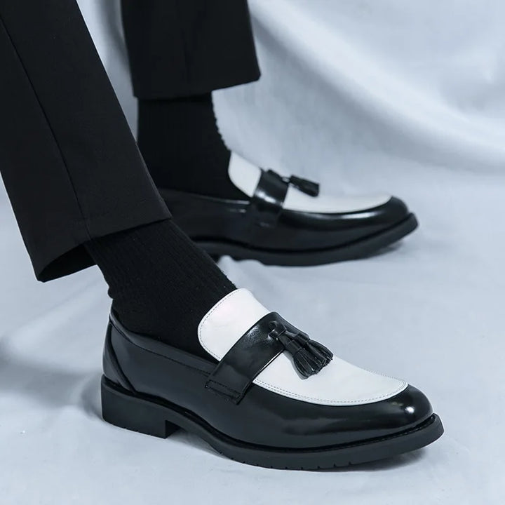 Lucero Leather Tassel Loafers