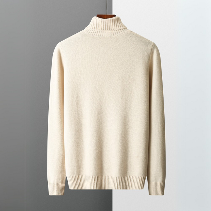 Marcello Men's Merino Wool Turtleneck