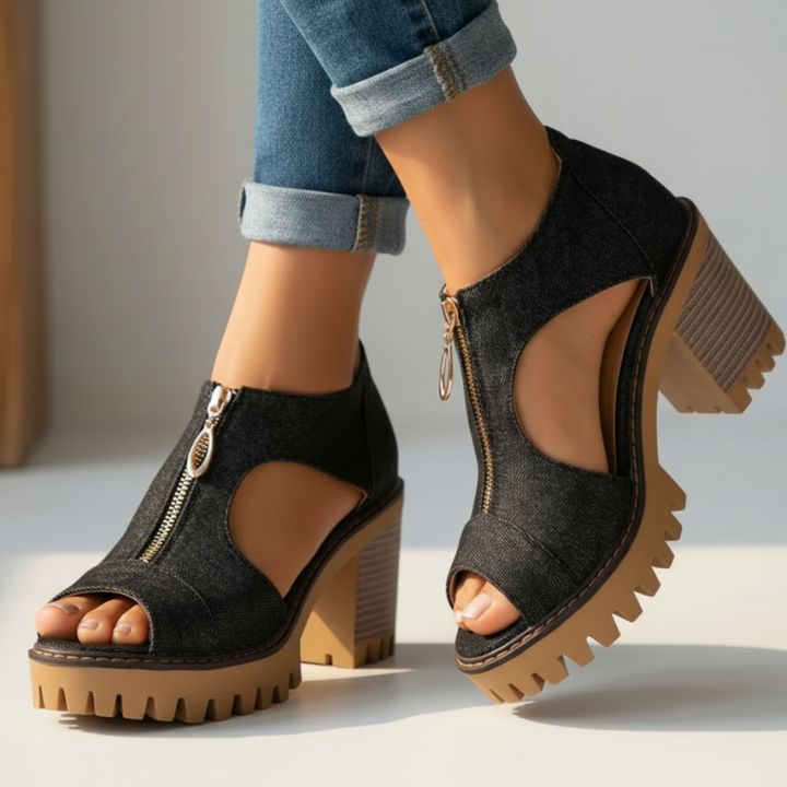 Jasmine Peep Toe Summer Sandals