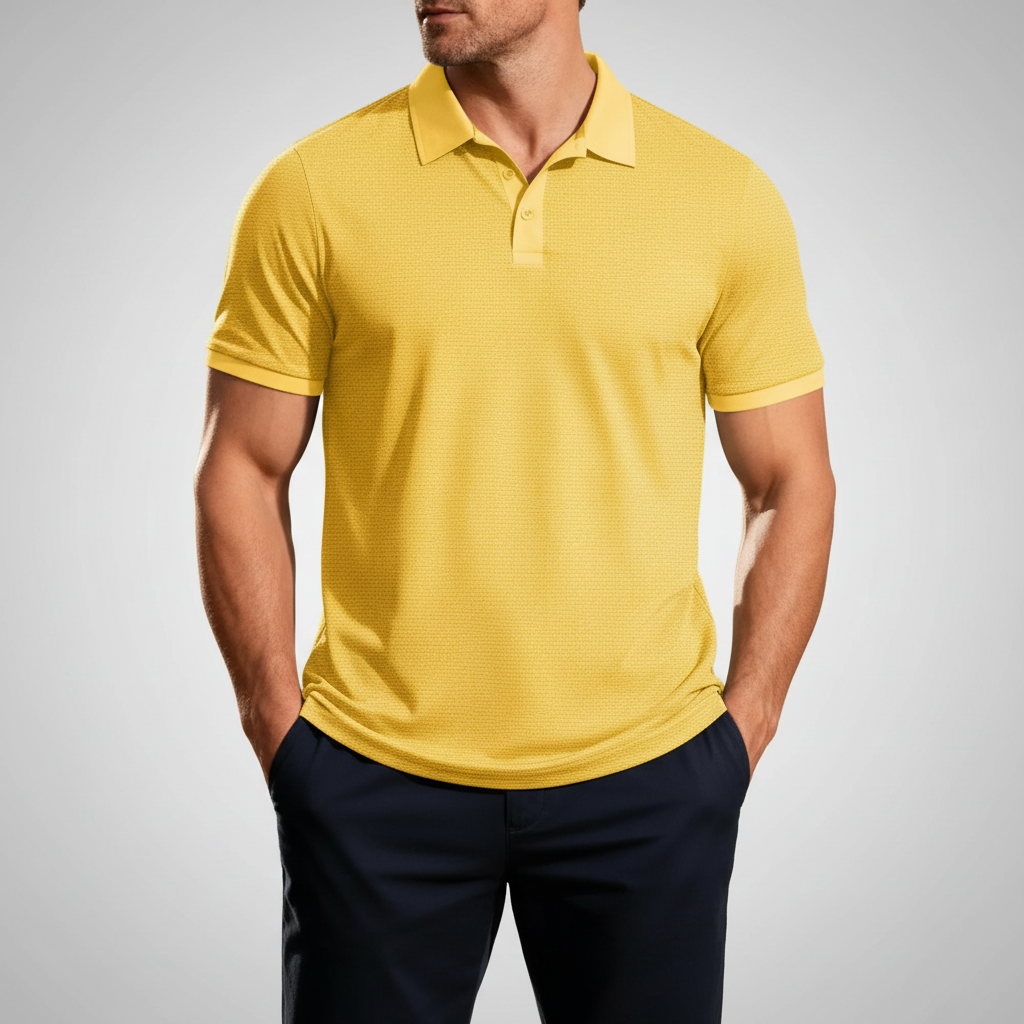 Henrick Waffle Collared Shirt