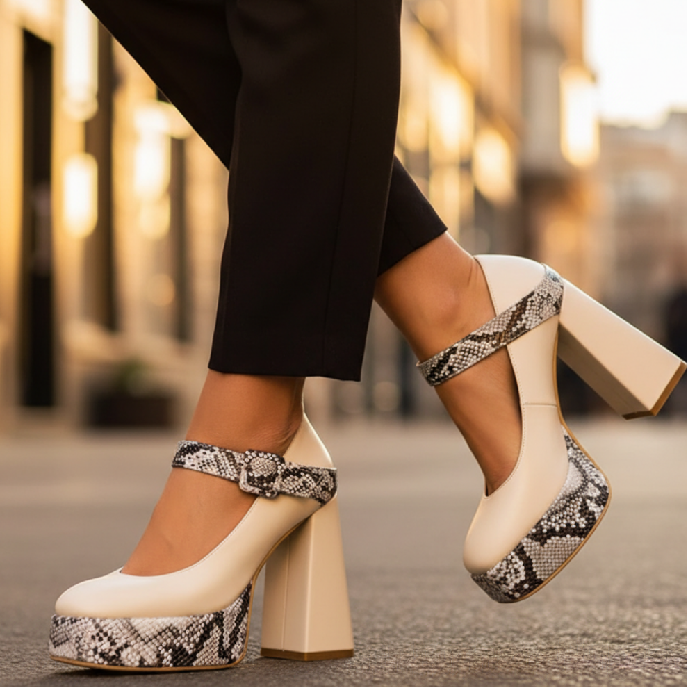 Natalia Venom Platform Heels