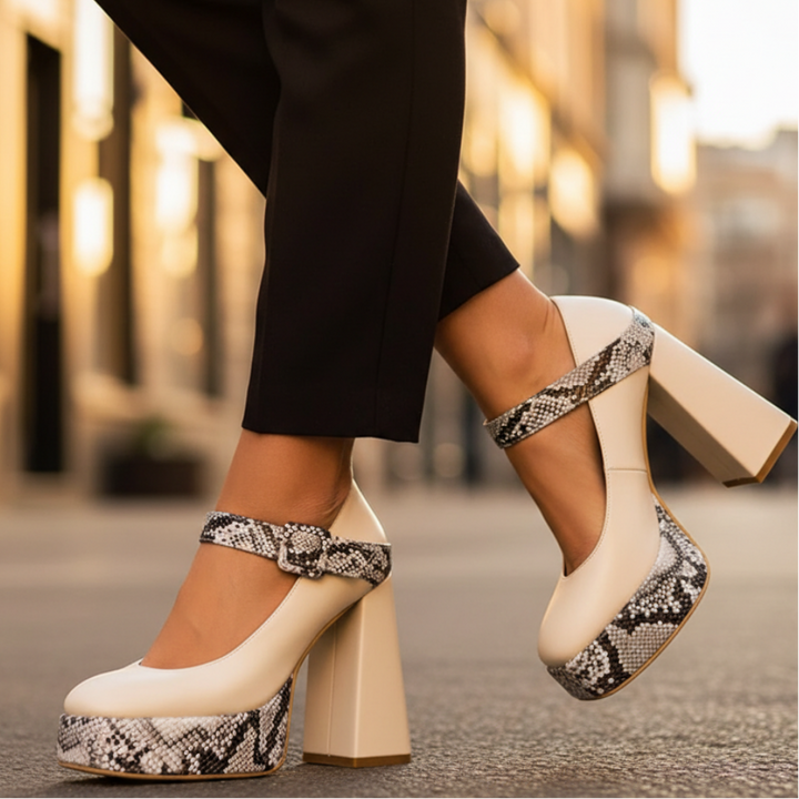 Natalia Venom Platform Heels