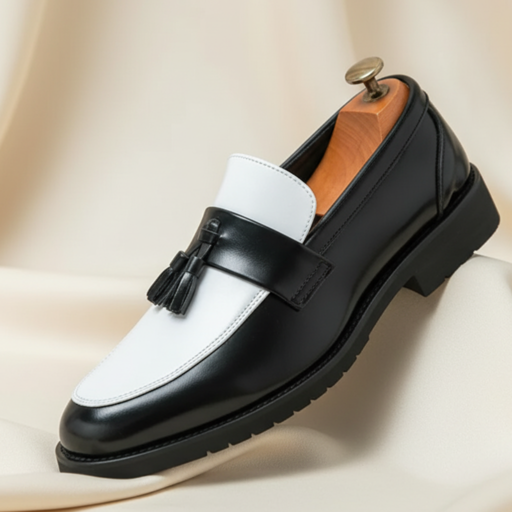 Lucero Leather Tassel Loafers