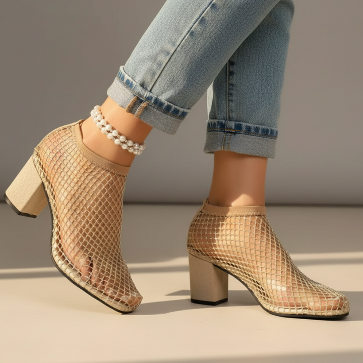 Alessia Rhinestone Summer Heels