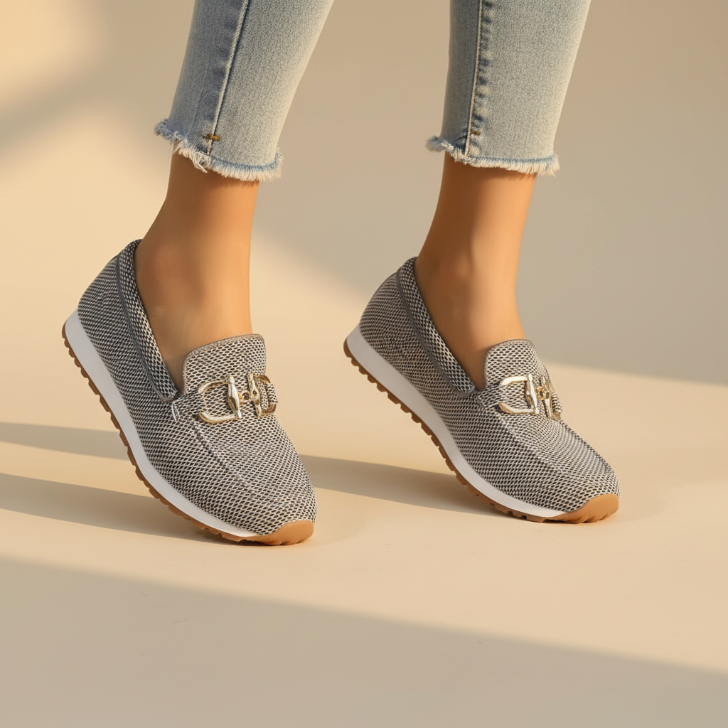 Zyla Orthopedic Cushioned Loafers