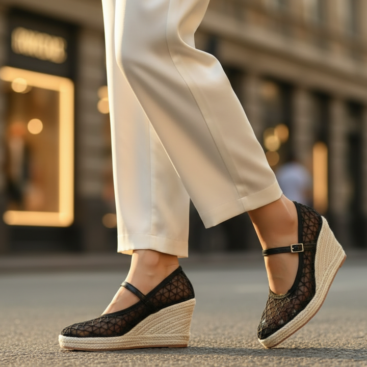 Cornelia Pointed Platform Sandals