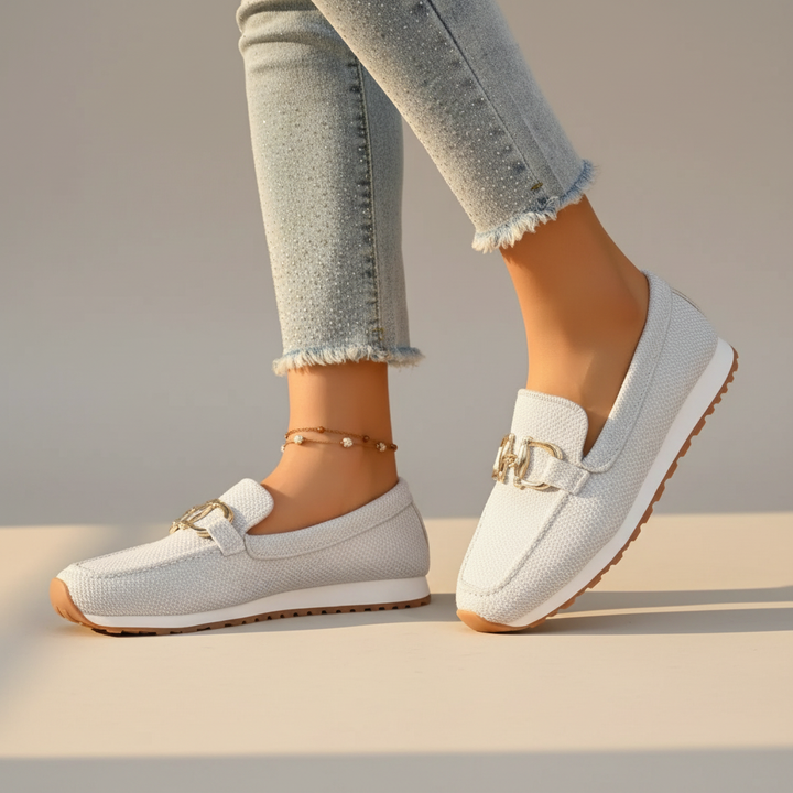Zyla Orthopedic Cushioned Loafers