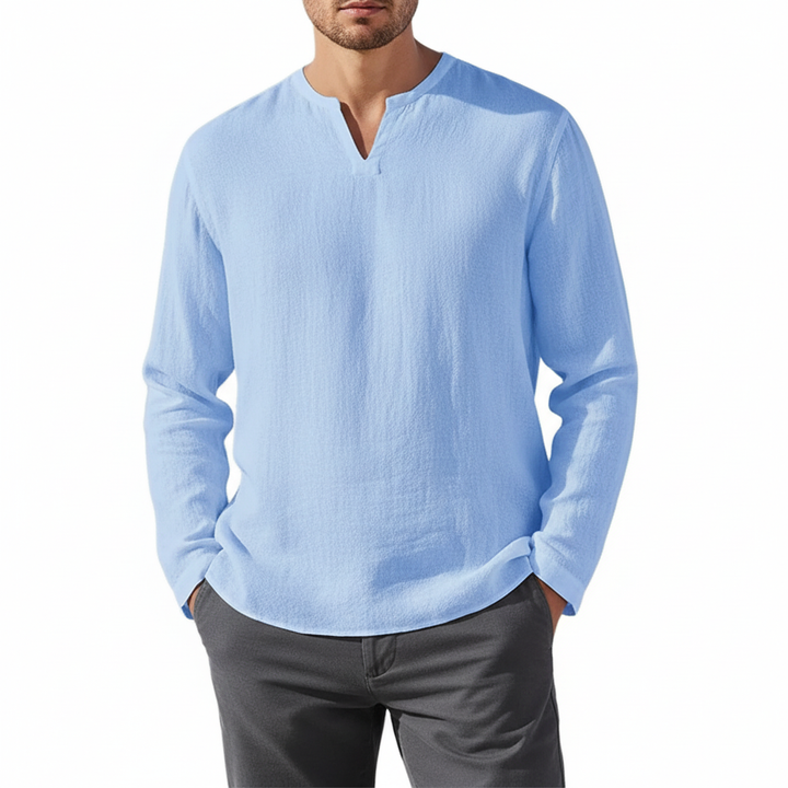 Shoreline Linen Long Sleeve Shirt