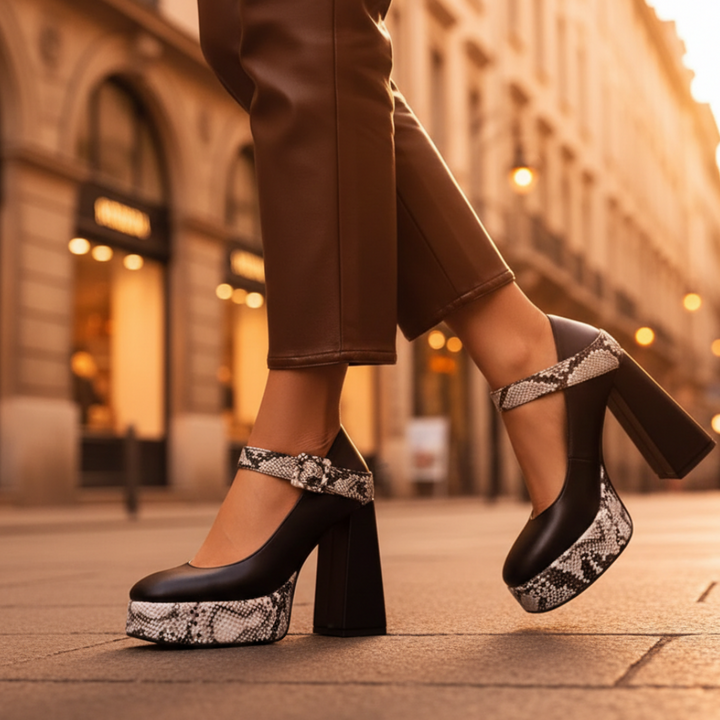 Natalia Venom Platform Heels