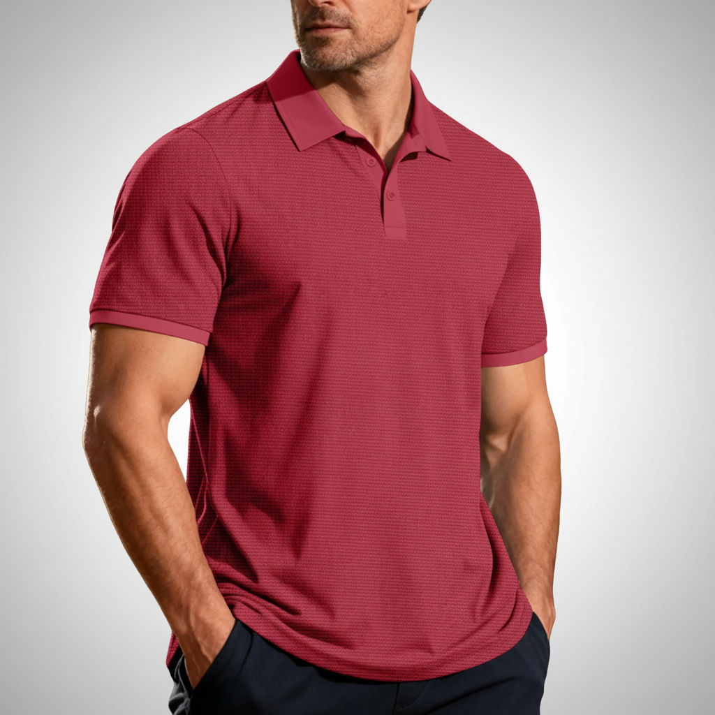 Henrick Waffle Collared Shirt