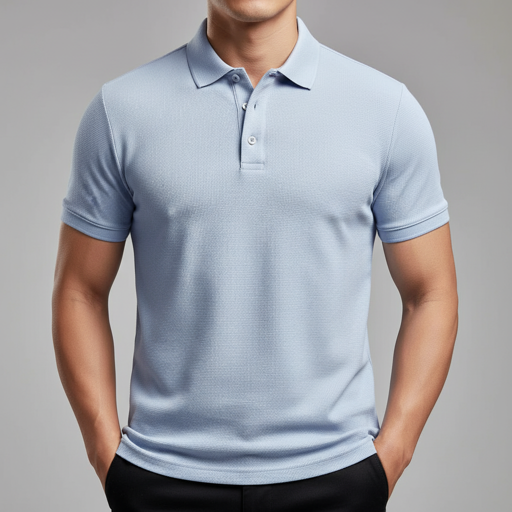 Belmont Cotton Collared Polo Shirt