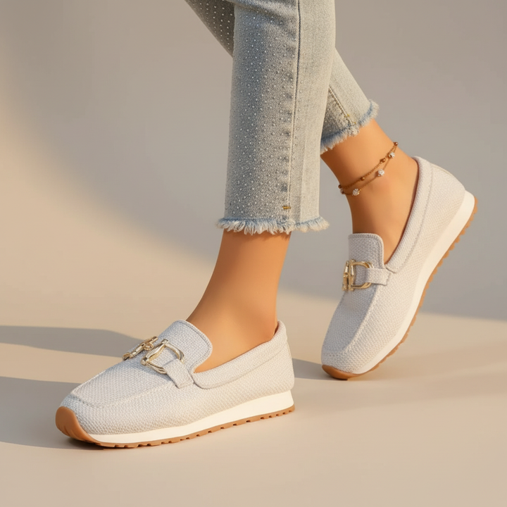 Zyla Orthopedic Cushioned Loafers