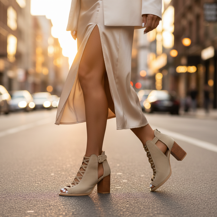 Evelina Comfy Block Heels