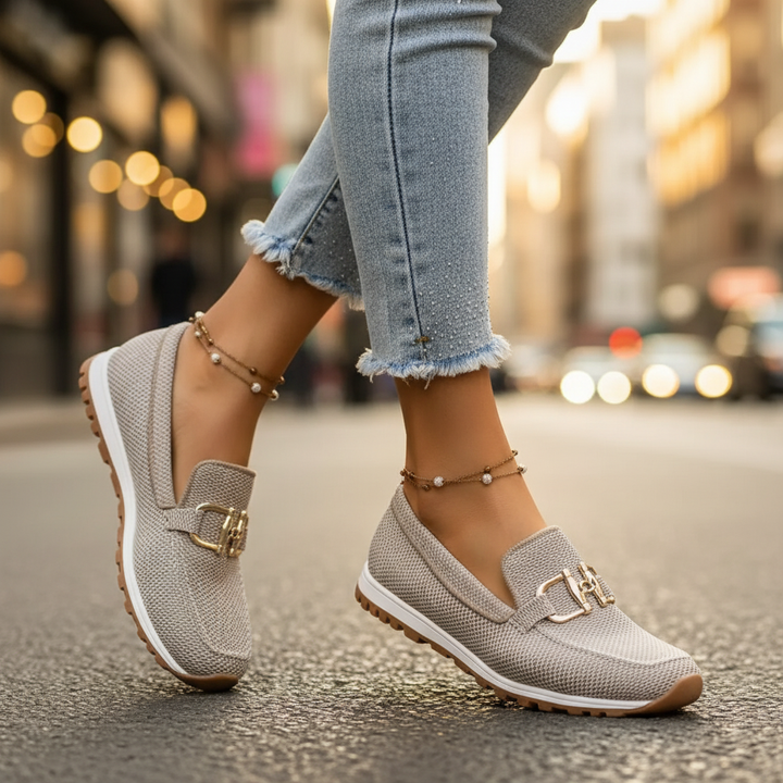 Zyla Orthopedic Cushioned Loafers
