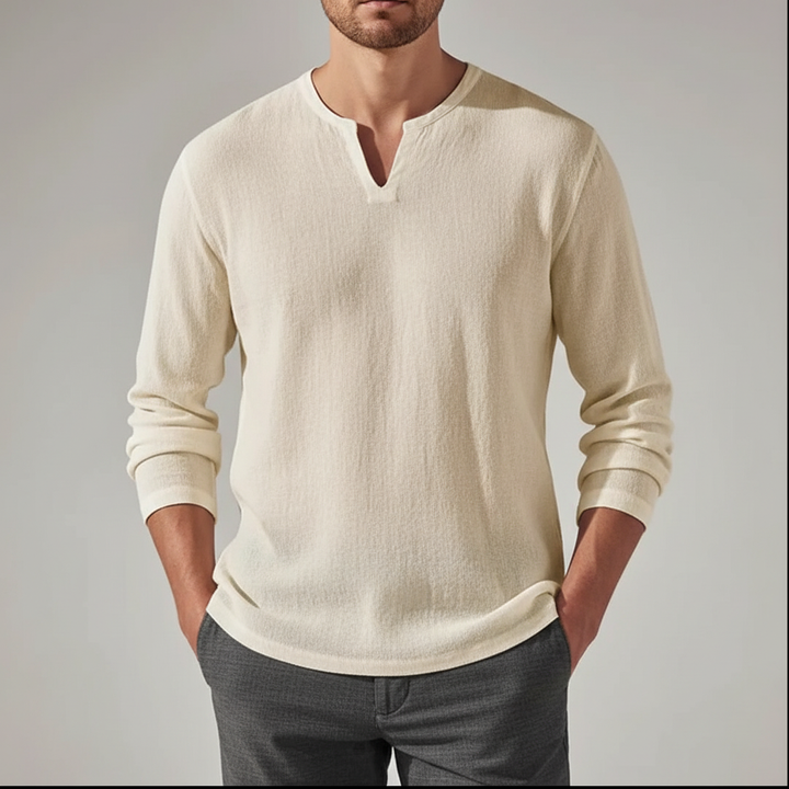 Shoreline Linen Long Sleeve Shirt
