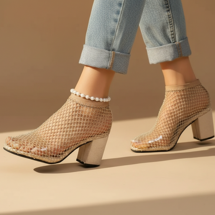 Alessia Rhinestone Summer Heels