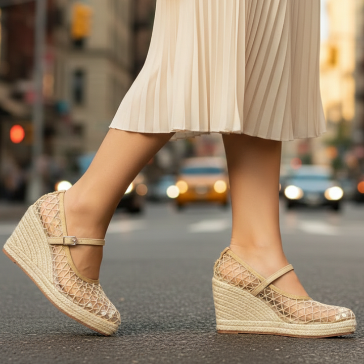 Cornelia Pointed Platform Sandals