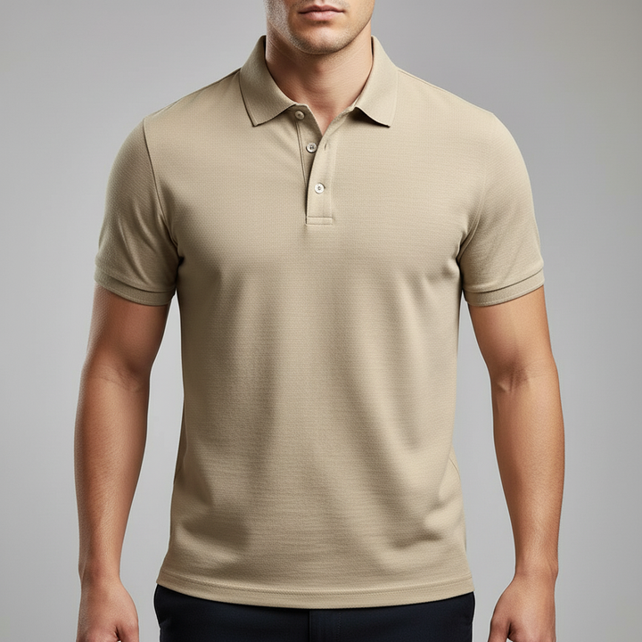 Belmont Cotton Collared Polo Shirt