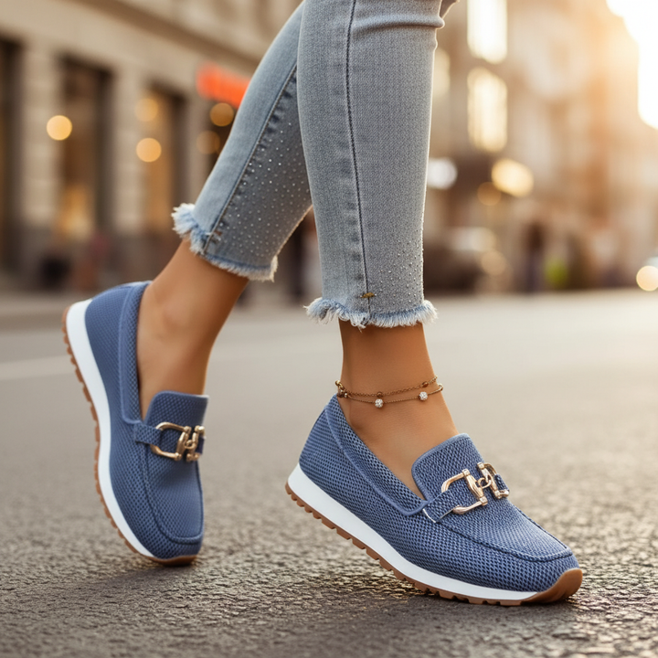 Zyla Orthopedic Cushioned Loafers