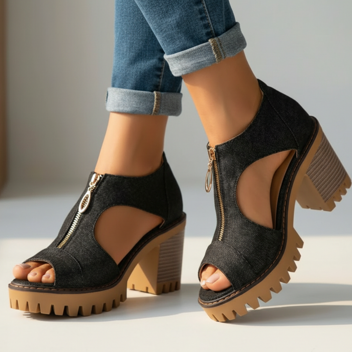 Jasmine Peep Toe Summer Sandals