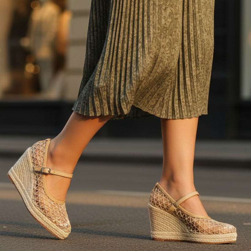 Cornelia Pointed Platform Sandals