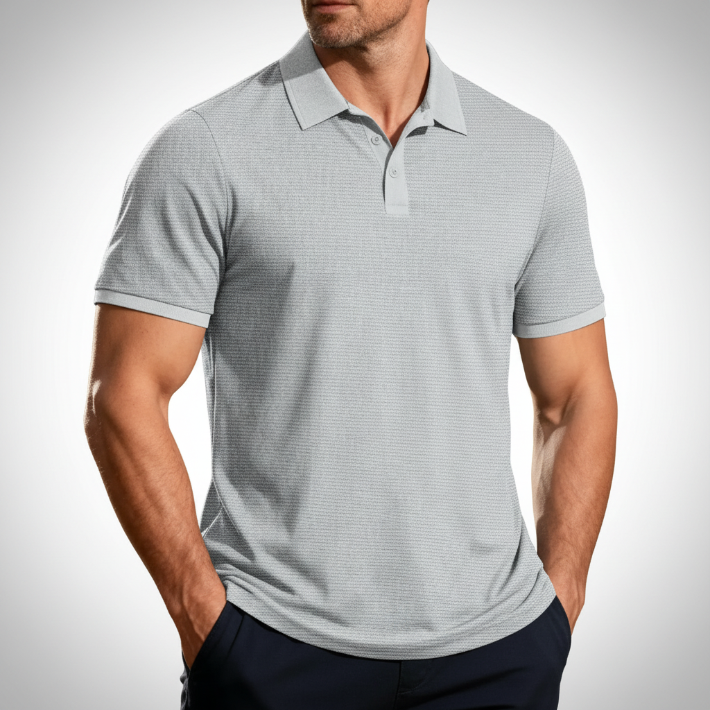 Henrick Waffle Collared Shirt