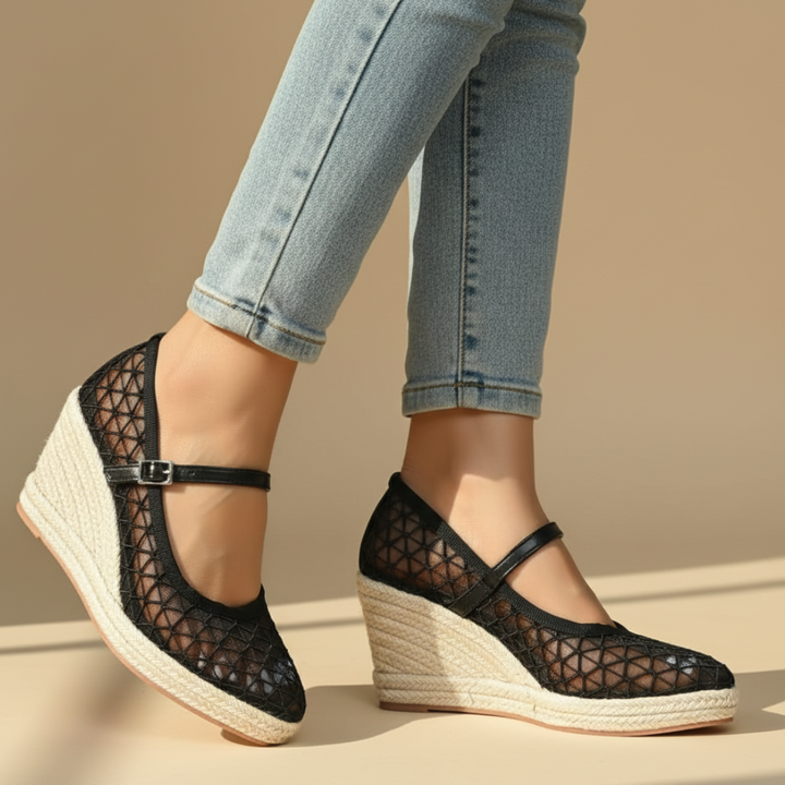 Cornelia Pointed Platform Sandals