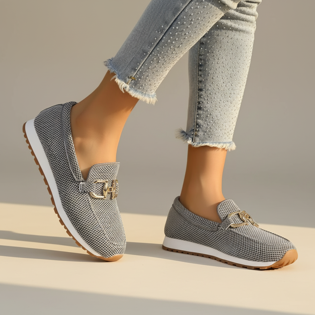 Zyla Orthopedic Cushioned Loafers