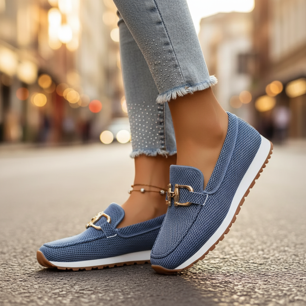 Zyla Orthopedic Cushioned Loafers