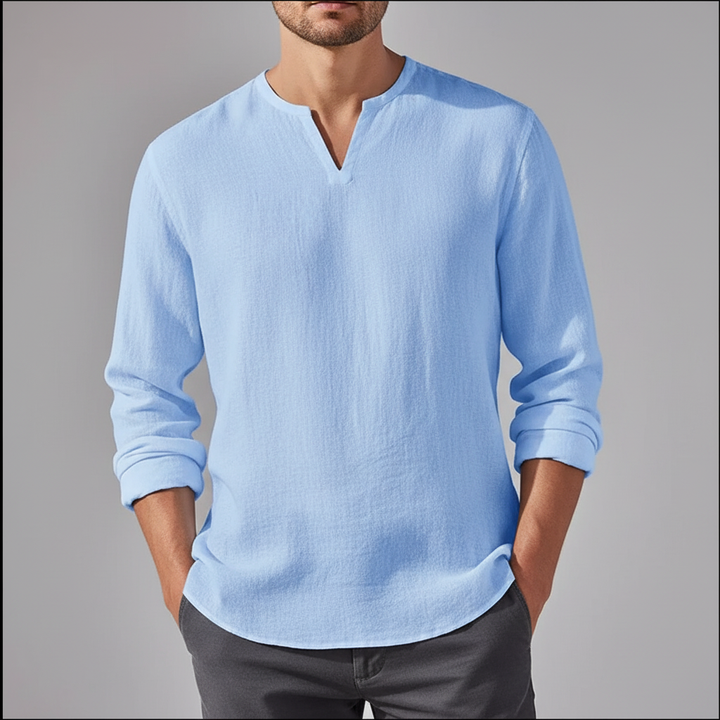 Shoreline Linen Long Sleeve Shirt