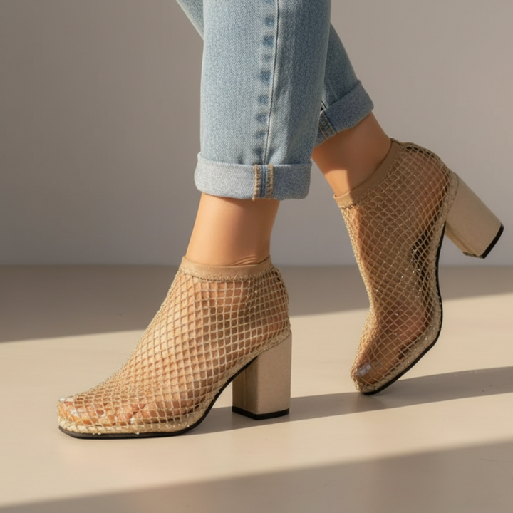 Alessia Rhinestone Summer Heels
