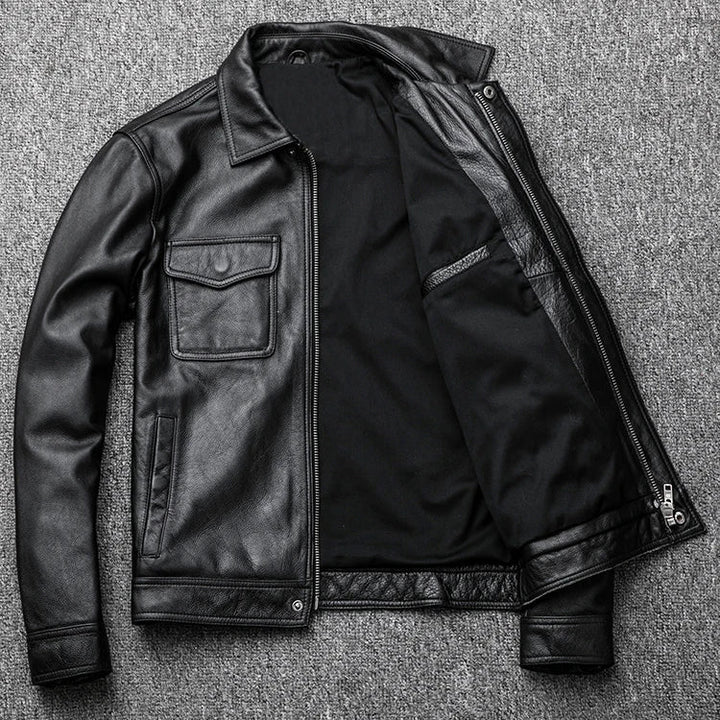 Highland Men's Genuine Leather Jacket