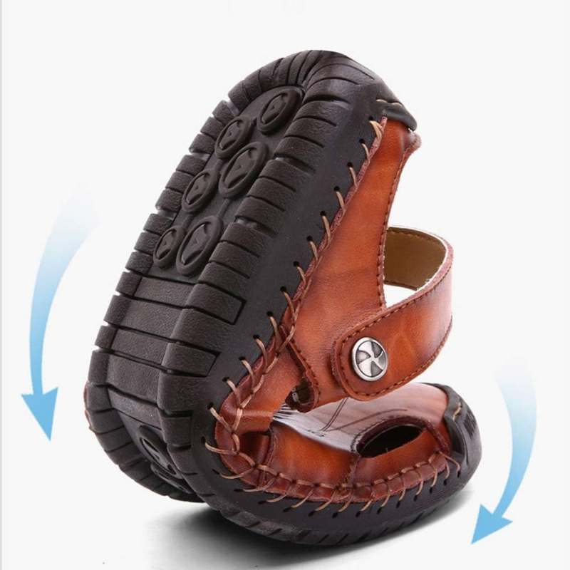Robert Orthopedic Leather Sandals