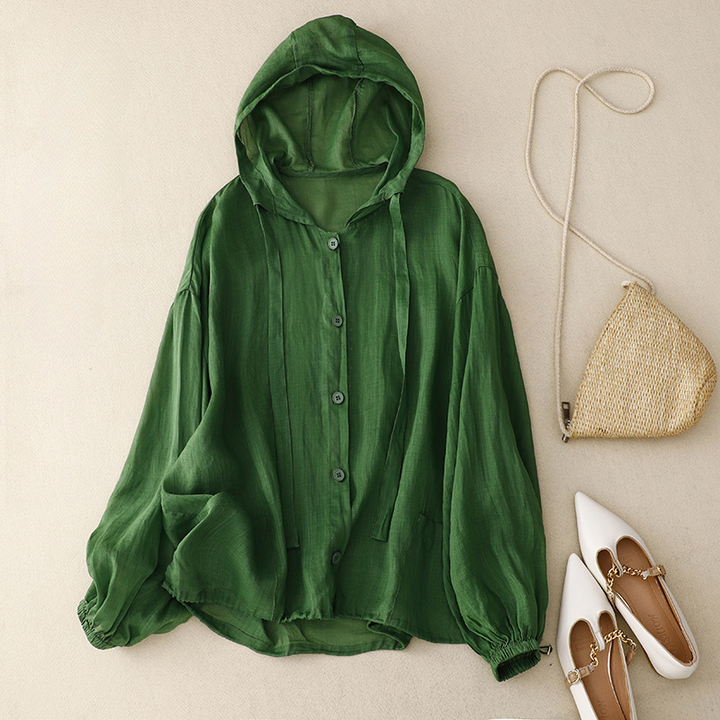 Amara Linen Hoodie