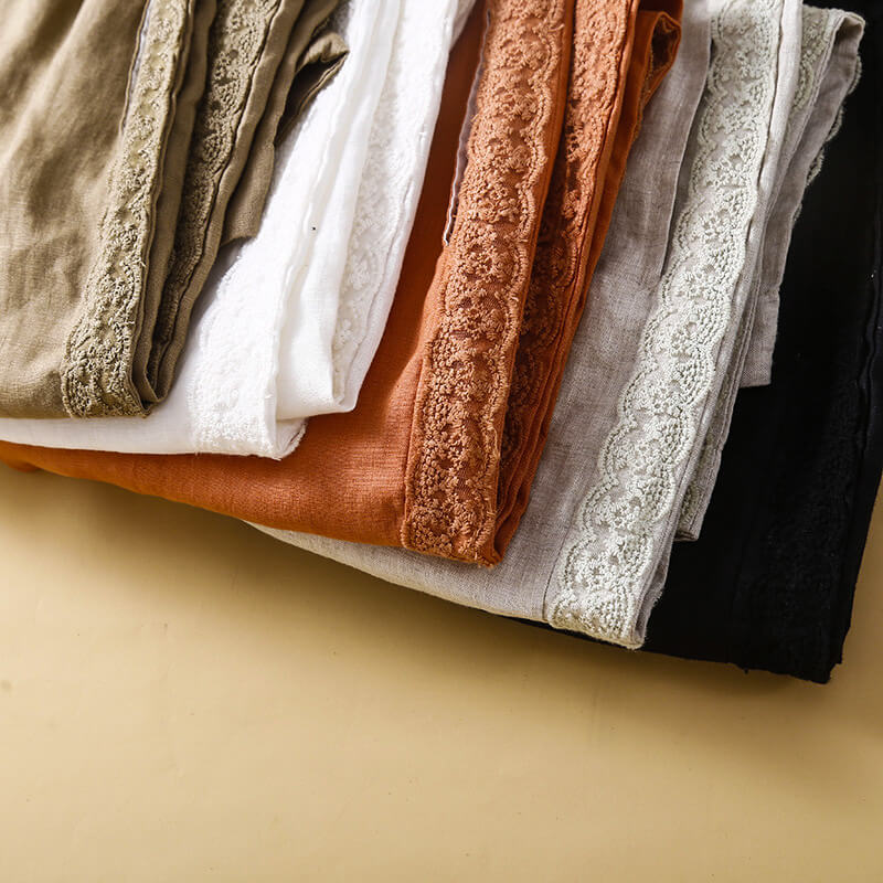 Priscilla Cotton-Linen Pants