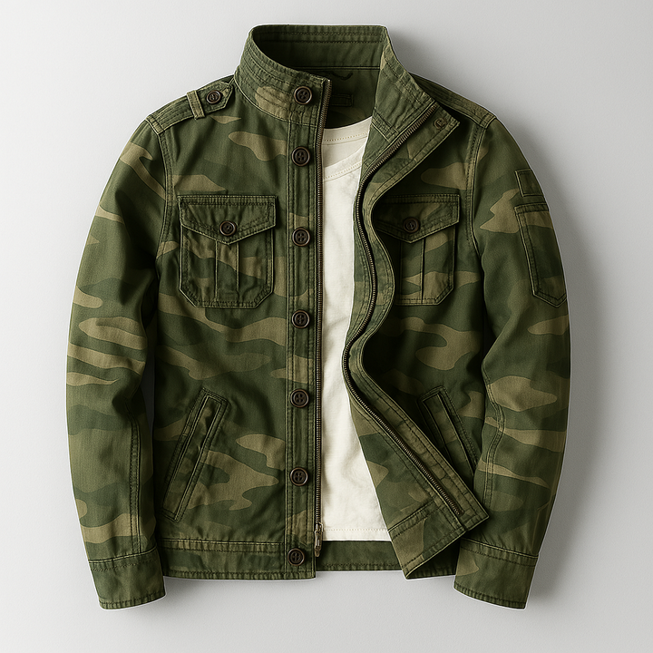 Jones Men Camo Jacket