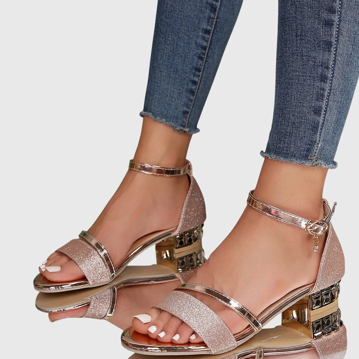 Jennifer Orthopedic Heeled Sandals
