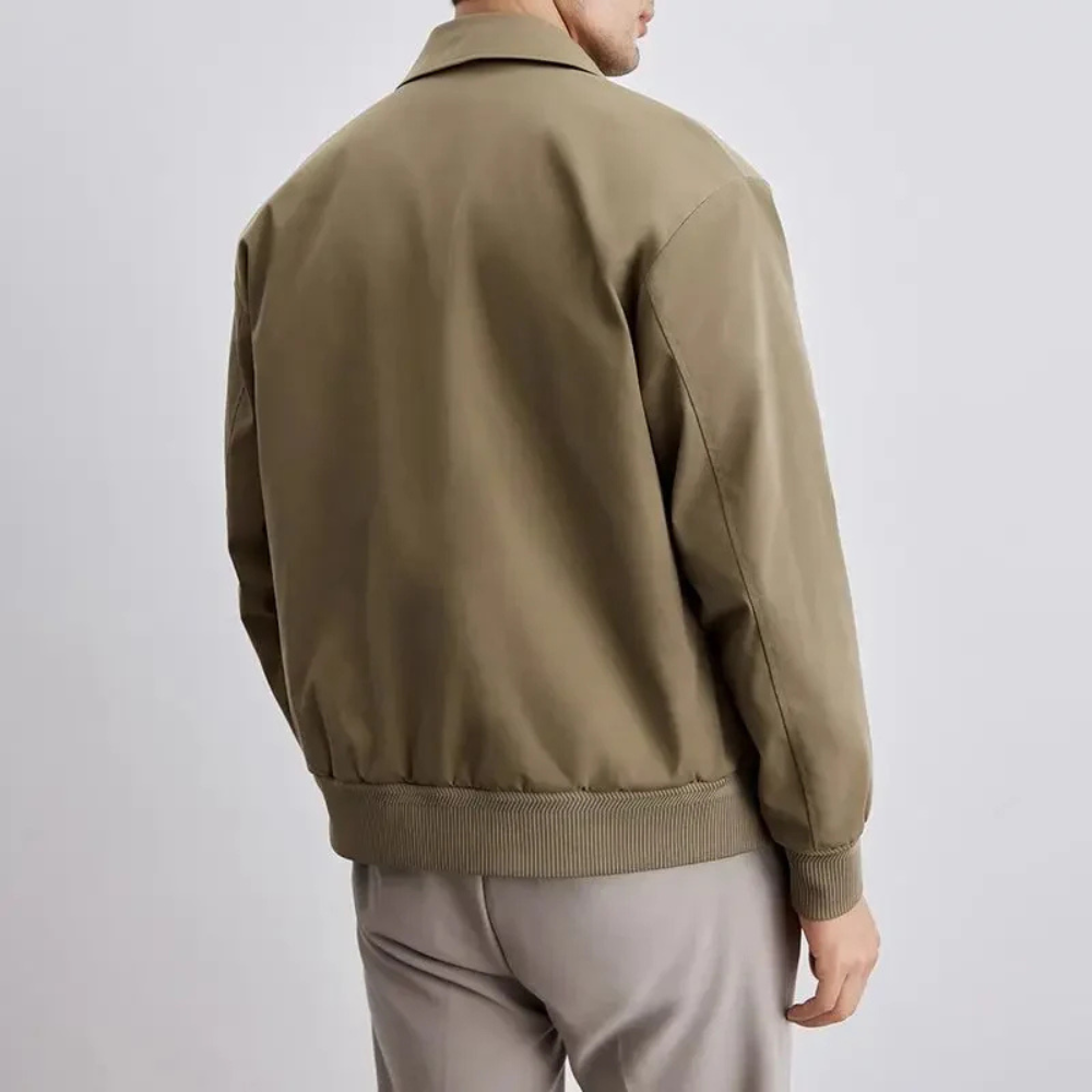 Jason Men's Relaxed Fit Overcoat