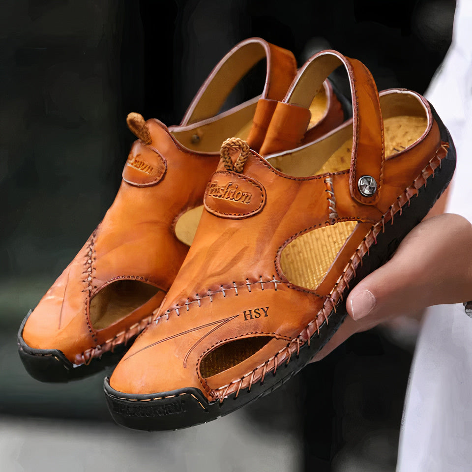 Robert Orthopedic Leather Sandals