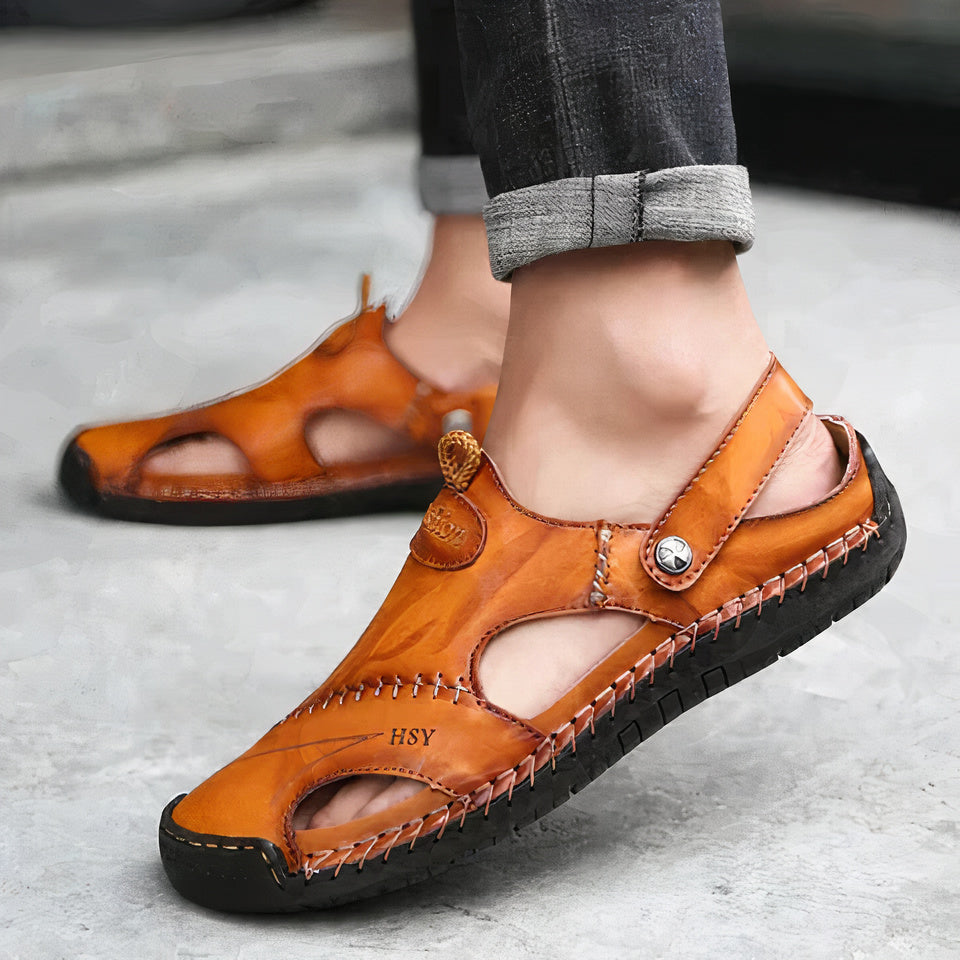 Robert Orthopedic Leather Sandals